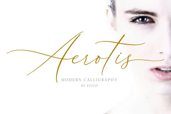 Aerotis: The Handwritten Font That Elevates Handmade Designs