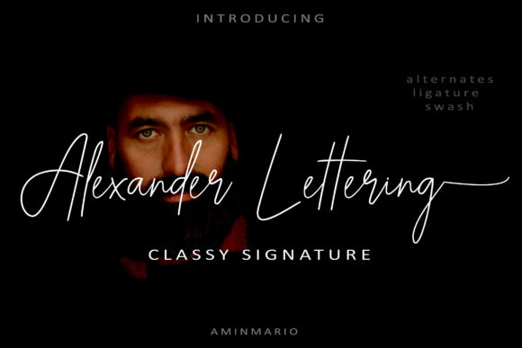 Alexander Lettering: A Versatile Handwritten Font for Campaigns