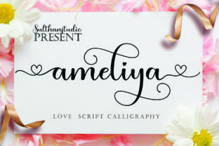 Ameliya Font: A Romantic Script for Branding