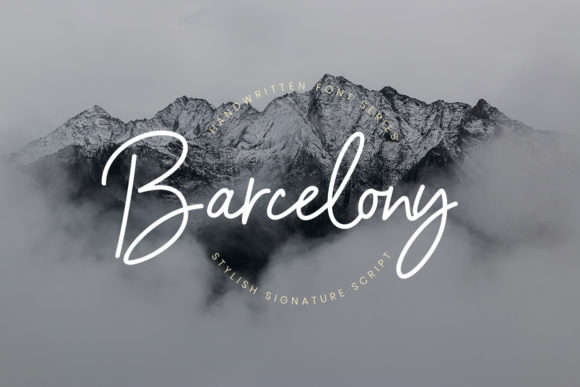 Barcelony Font Review for Social Campaigns