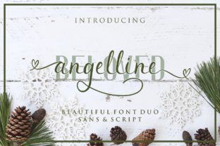 Beloved Angeline Duo: A Versatile Typeface for Crafters