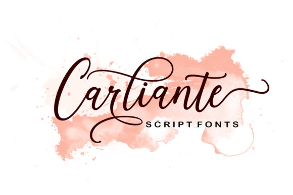 Carliante: A Modern Script Font for Web Design