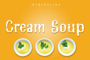 Cream Soup: A Script Font for Polished Brands