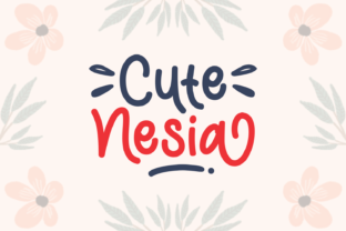 Cute Nesia Font: Elevate Your Brand Identity
