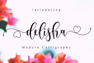 Delisha Script: A Modern Typeface for Elegant Branding