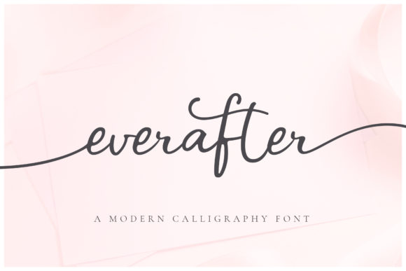 Ever After: A Romantic Script Font for Editorial Design