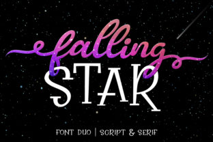 Falling Star Duo: The Perfect Craft Font