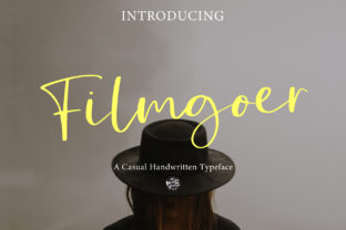 Filmgoer: A Casual Script Typeface for Modern Branding