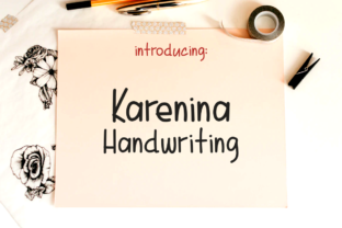 Karenina Handwriting: A Playful Typeface for Editors