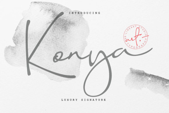 Konya Typeface: Elevating Brand Identity with Elegant Script