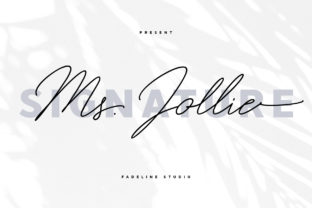 Ms. Jollie: A Modern Script Font for Elegant Branding