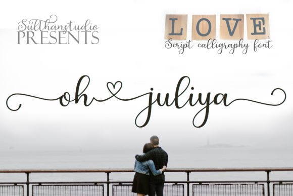 Oh Juliya: A Romantic Script Font for Makers