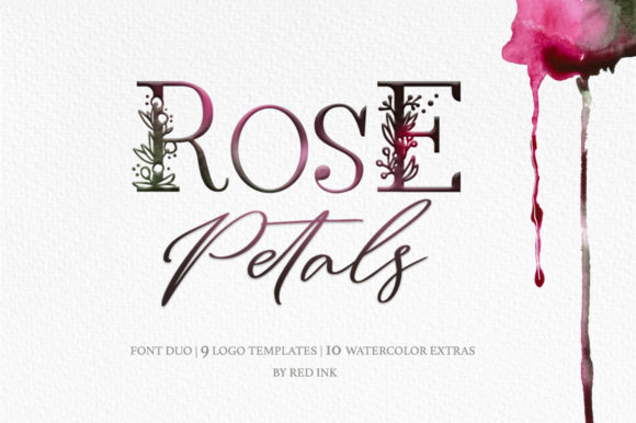 Rose Petals Duo: A Font That Elevates Small Business Branding
