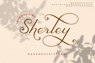 Sherley Typeface: A Handwritten Font for Editorial Design