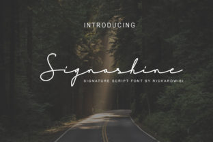 Signashine: A Hand-Drawn Typeface for Editorial Warmth