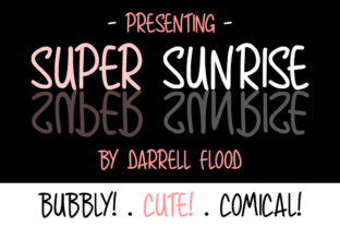 Super Sunrise Font for Bold Web Design